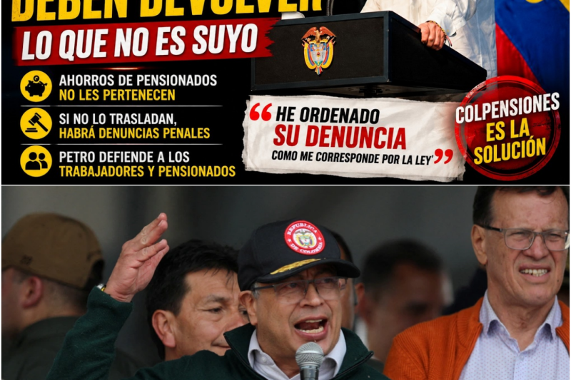 “El ahorro es del trabajador, no del banquero”: La dura advertencia de Gustavo Petro que sacude los cimientos financieros y políticos de Colombia