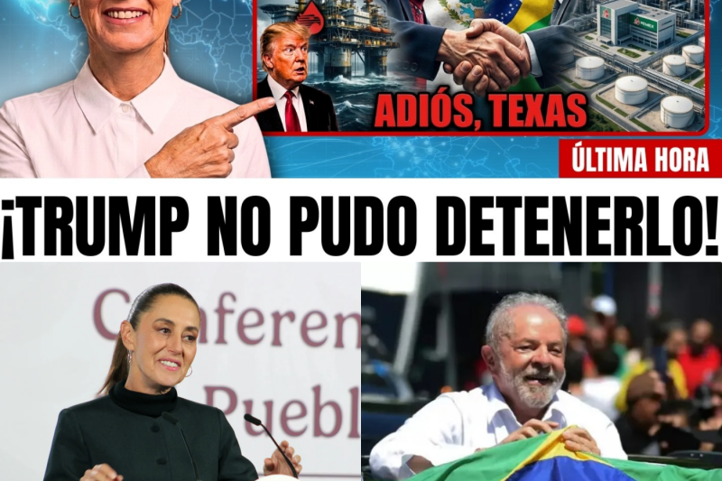 Sheinbaum y Lula apuestan por una sorprendente alianza petrolera.