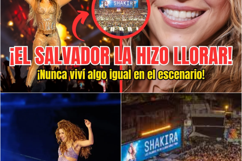 Lo que SHAKIRA dijo al DESPEDIRSE de EL SALVADOR te ROMPERÁ el CORAZÓN
