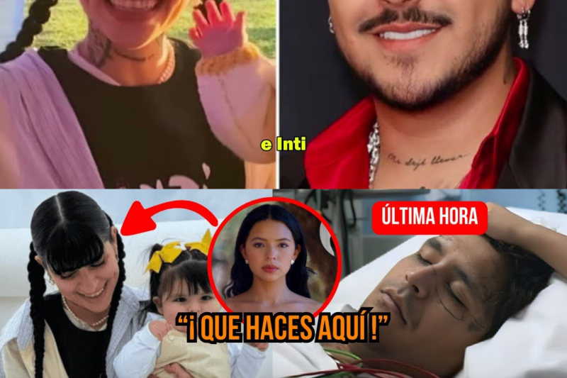 Tormenta en el hospital: Cazzu visita en secreto a Christian Nodal, reaviva un viejo amor con un beso prohibido y Ángela Aguilar los descubre en un tenso cara a cara