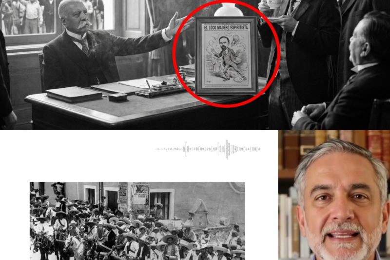 Porfirio Díaz mocked Madero as a ‘Crazy Spiritualist’, until he was overthrown by his Revolution