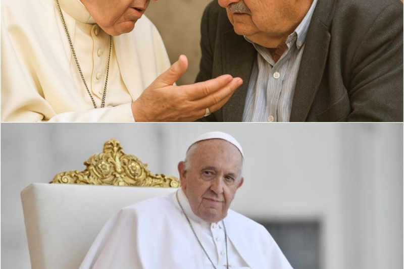El Papa Francisco le pregunta a Mujica cómo vivir en paz — su respuesta estremece al Vaticano