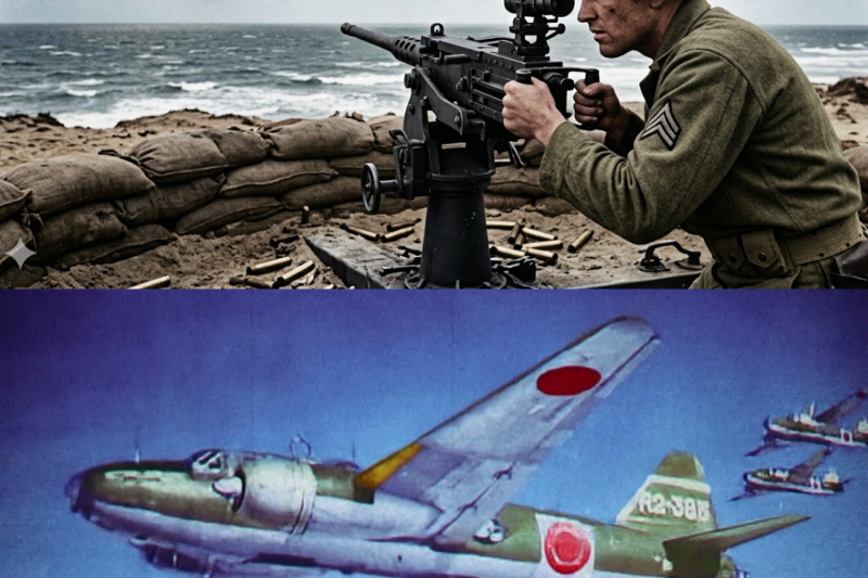 They called it “Suicide Point” — until this Marine shot down 12 Japanese bombers in a single day