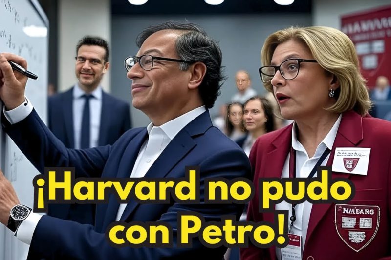 Lección de humildad y lógica: Cómo Gustavo Petro transformó un intento de humillación en Harvard en una cátedra histórica de matemáticas y humanidad