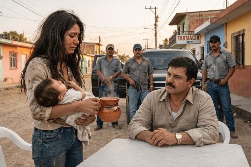 “¿Compra Atole, Señor? Mi Bebé Tiene Fiebre”, Dijo La Madre Con Su Hijo A El Chapo — Lo Que Pasó…
