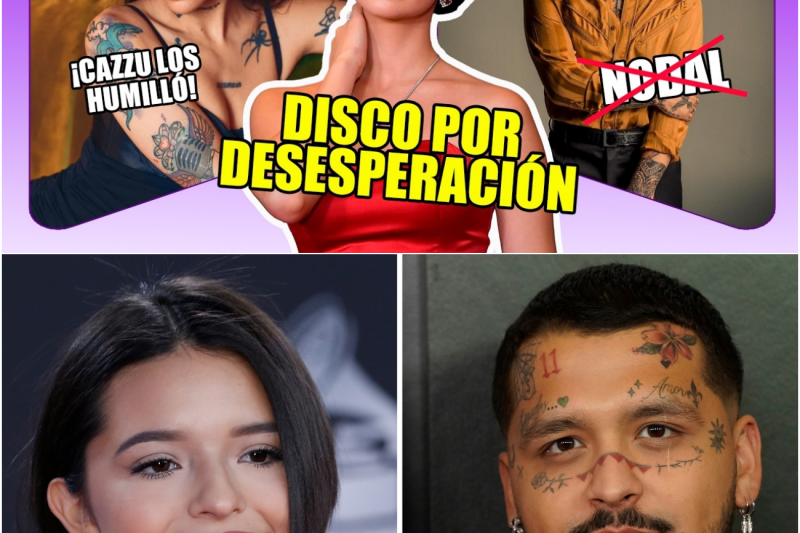 El hundimiento de una marca y el triunfo del silencio: La caída de Nodal frente al éxito arrollador de Cazzu
