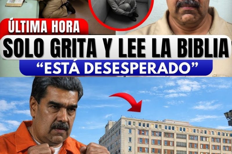 Esto es lo que pasa con Nicolás Maduro en la cárcel: Sufre, grita y pasa horas rezando