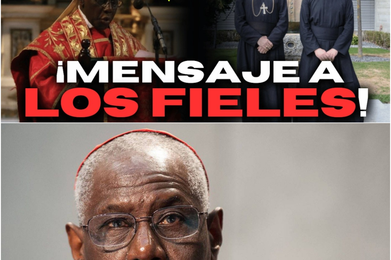 El Retorno del Paganismo: El Cardenal Sarah Rompe el Silencio Mientras la Iglesia Expulsa a Sacerdotes Tradicionales en Francia