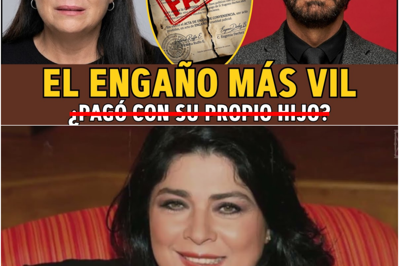 Victoria Ruffo: El ‘ENGAÑO’ de su Boda… La Cruel Farsa para Quitarle a su Hijo.