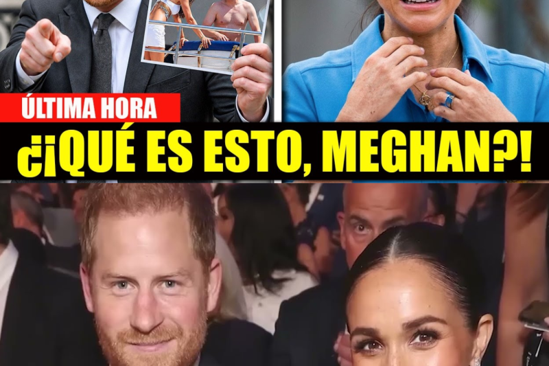 El príncipe Harry se vuelve loco tras descubrir lo que Meghan y Andrew hicieron a puerta cerrada