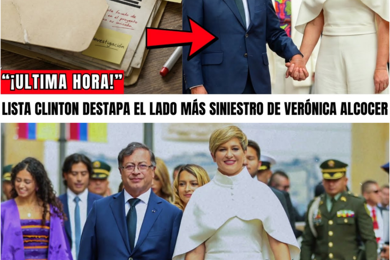 EXCLUSIVO 🔴 La Lista Clinton EXPONE el PASADO MÁS OCULTO de Verónica Alcocer y Petro