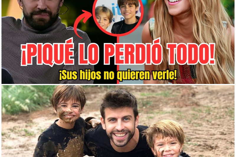 El Desgarrador Motivo por el que los Hijos de Shakira y Piqué se Niegan a Ver a su Padre: Un Ultimátum que lo Cambia Todo