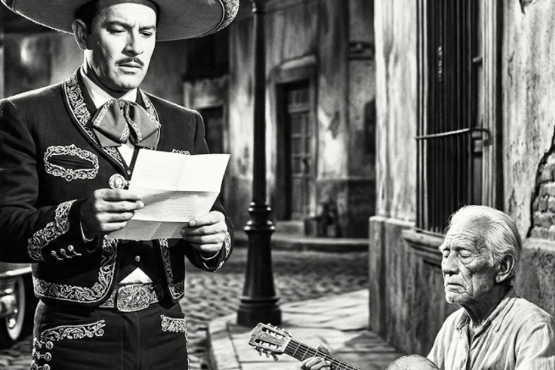 Pedro Infante tomó la carta de un padre — lo que leyó adentro nunca se lo dijo a nadie