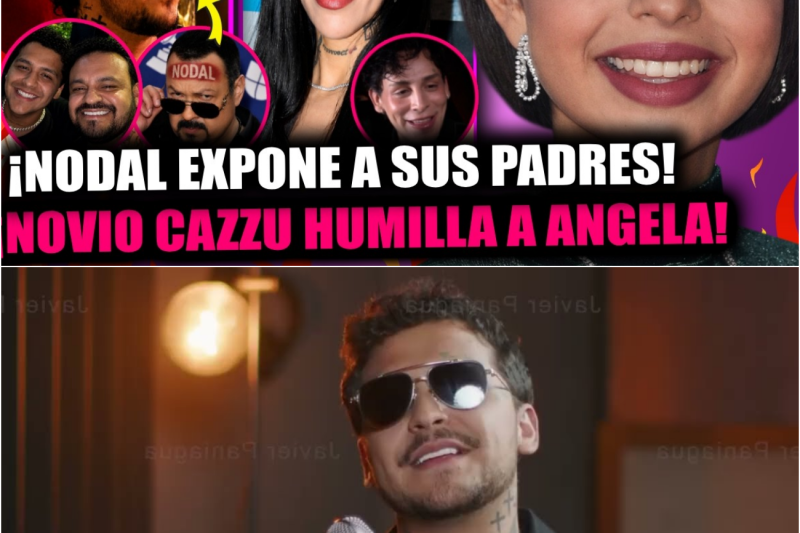 El colapso de una dinastía: La amarga traición familiar que despojó a Christian Nodal de su propio nombre y el drástico plan de exilio para salvar a Ángela Aguilar