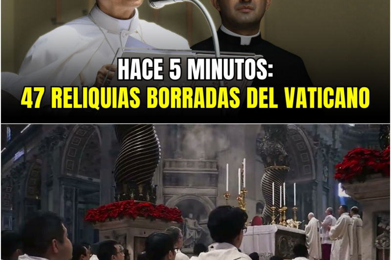 Terremoto en el Vaticano: El Papa León XIV despoja a la Iglesia de sus falsas reliquias en una purificación histórica
