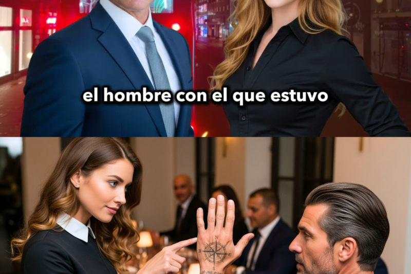 La mesera le dice al Millonario: “Señor, mi madre tiene el mismo tatuaje” — y él quedó helado