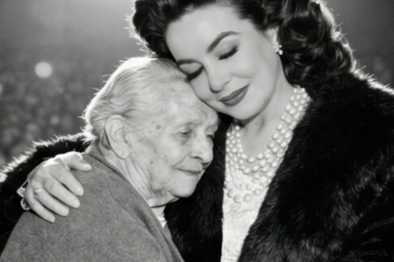María Félix detuvo la grabación del show cuando vio a una anciana siendo sacada por seguridad