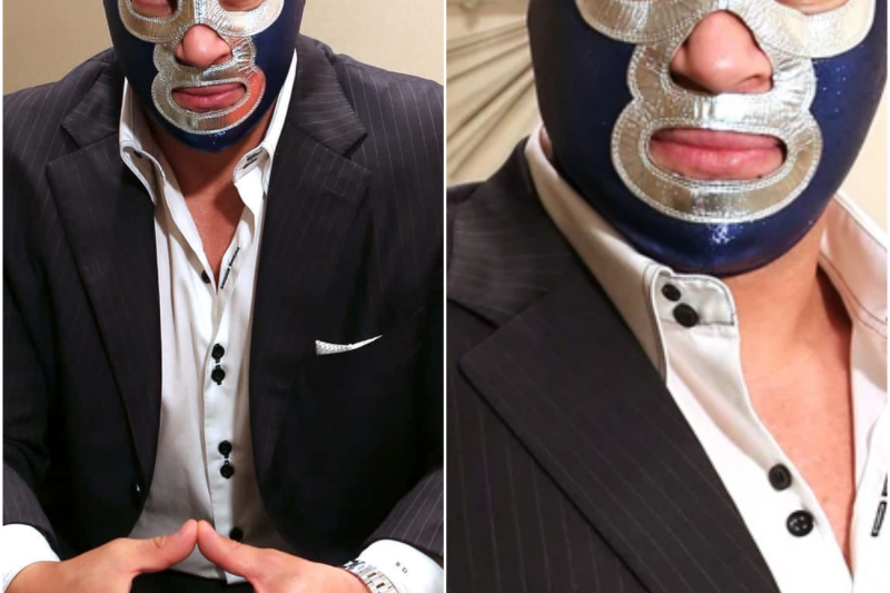BLUE DEMON : ESTO ES LO QUE SUFRÍO DETRÁS DE LA MASCARA