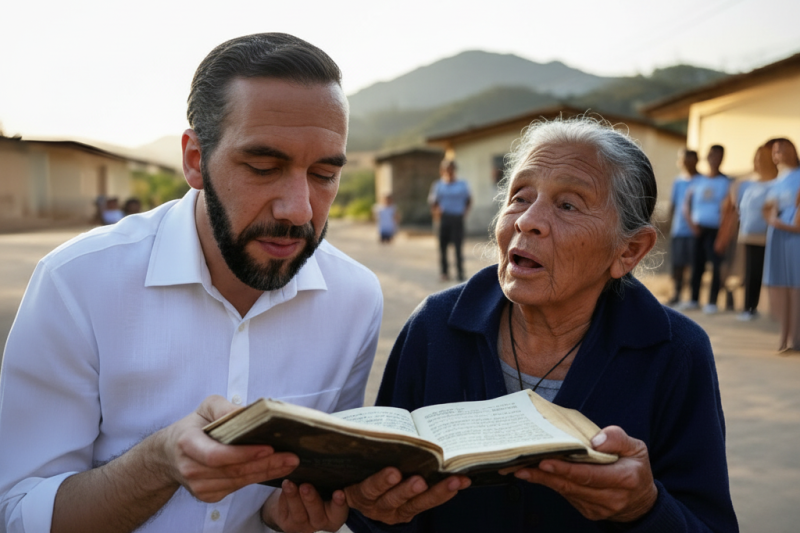 Lo que Bukele hizo tras conocer a una maestra olvidada cambió la educación rural para siempre.