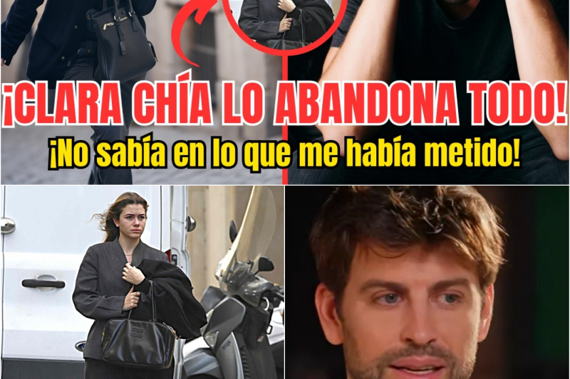 ¡BOMBAZO! Clara Chía DESCUBRE la VERDAD sobre Piqué y HUYE LLORANDO desesperada