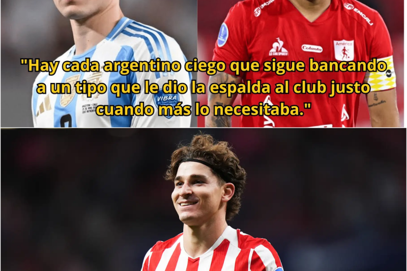 ¡LO DIJO SIN MIEDO! Julián Álvarez humilla a Quintero por su posible regreso al fútbol argentino