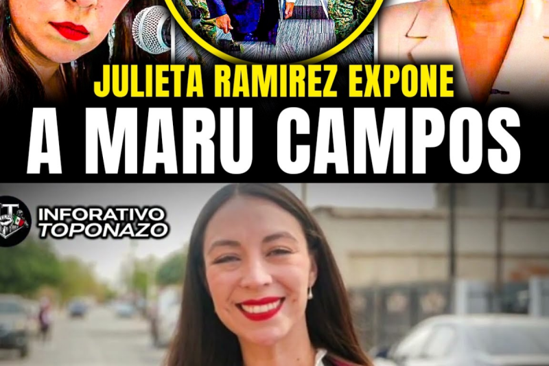 JULIETA RAMIREZ EXPLOTA contra MARU CAMPOS y le ACUSA de TRAICION con la CIA