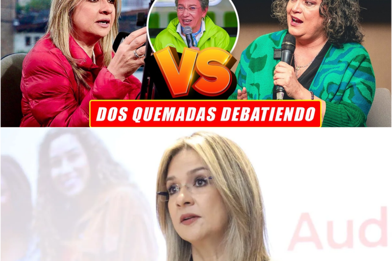 🚨USTED NO ES PERIODISTA! DEBATE CALIENTE ENTRE VICKY DÁVILA Y ANGÉLICA LOZANO POR CLAUDIA LÓPEZ