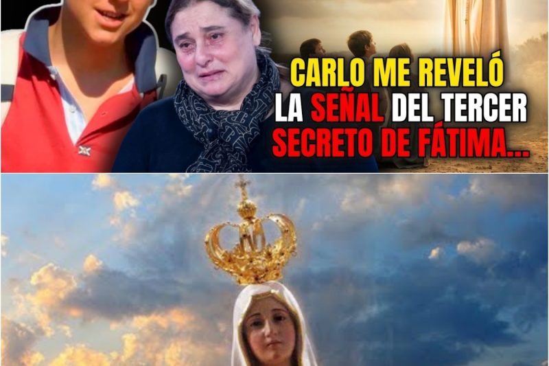 Mi hijo Carlo Acutis me reveló antes de morir el Tercer Secreto de Fátima