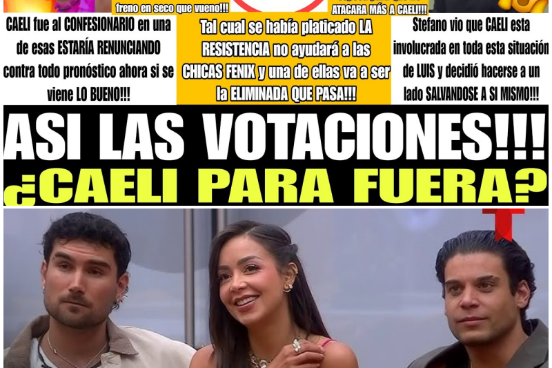 El Derrumbe Inevitable de Caeli en La Casa de los Famosos: Traiciones, Escándalos y una Eliminación Inminente