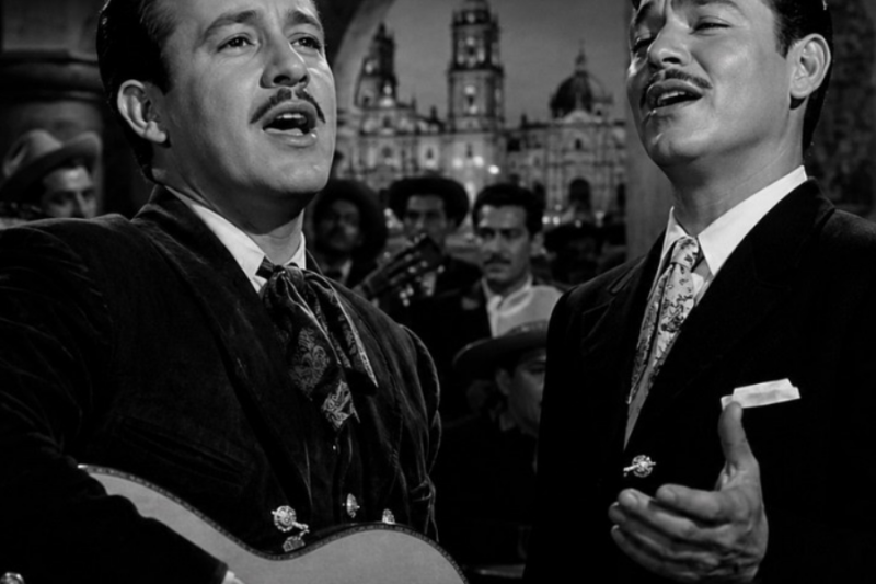 Le dijo a Javier Solís “Si sabes cantar Sombras, sube” — Pero Pedro Infante lo oyó todo