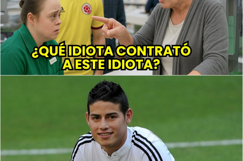 James Rodríguez interviene cuando una señora maleducada ataca a un empleado con síndrome de Down