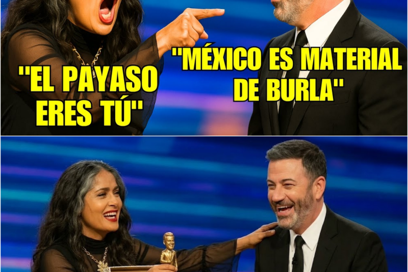 Momento en Que Salma Hayek Destruyo la Burla Sobre Mexico De Jimmy Kimmel en Segundos