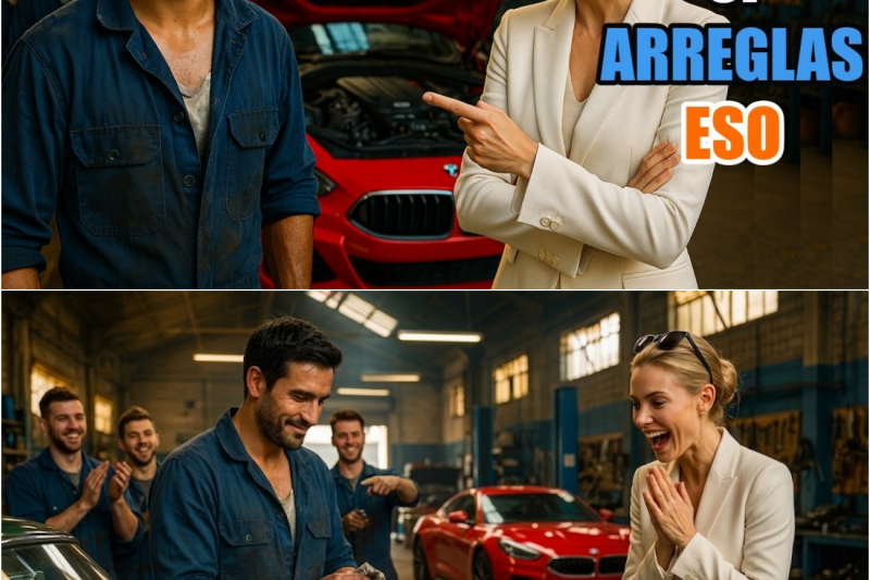 “Si ARREGLAS este Motor, ME CASO CONTIGO”, se RIÓ la INGENIERA del MECÁNICO HUMILDE… y él lo LOGRÓ