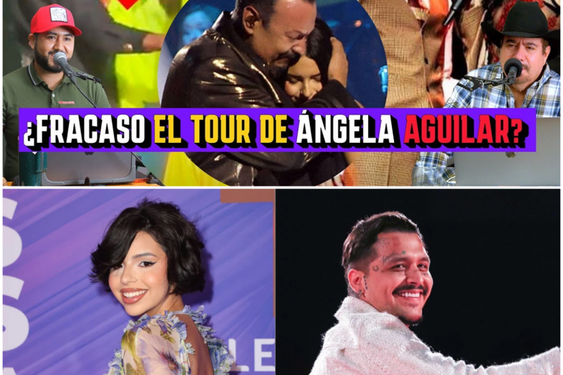 El Colapso de una Dinastía: El Fracaso del Tour “Libre Corazón” y la Caída Mediática de Ángela Aguilar