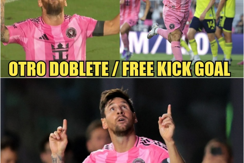 MESSI marca GOLES pelo SEXTO juego seguido en la MLS | QUINTO DOBLETE SEGUIDO | GOLAZOS | Inter 2-1