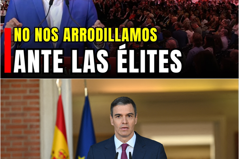 PEDRO SÁNCHEZ DESAFÍAN A LAS ÉLITES 🔥 Discurso sacude Europa