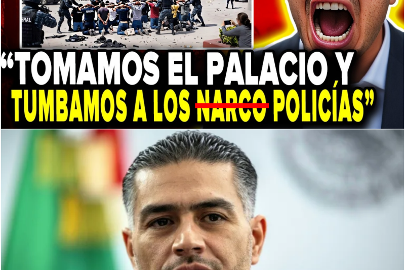 HARFUCH REVIENTA el PALACIO de HIDALGO y ENCARCELA a 37 NARCO POLICÍAS ALIADOS de LA CHAPIZA