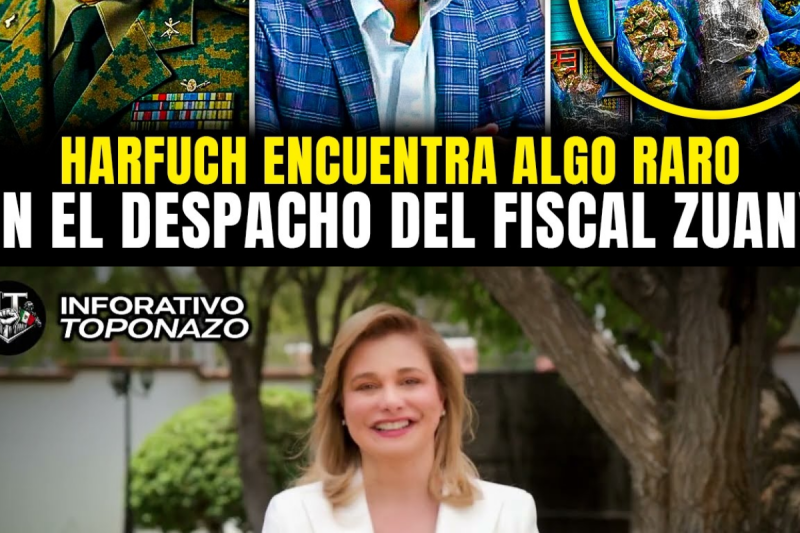 HARFUCH ENCONTRÓ ALGO en el DESPACHO del FISCAL ZUANY que PRUEBA el PACTO de MARU CAMPOS con la CIA