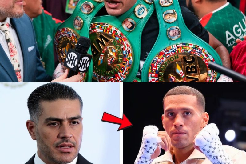 David Benavidez se burla de Harfuch en entrevista… ¡y la jugada que hace lo deja helado!