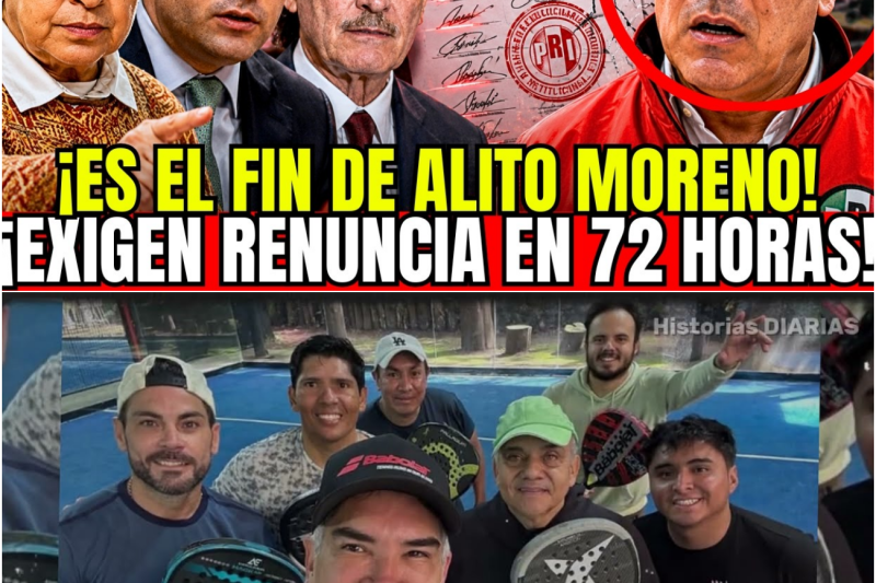 Ultimátum en el PRI Histórico Rompe el Silencio y Exige la Renuncia Inmediata de Alejandro Moreno ante una Crisis Institucional Sin Precedentes
