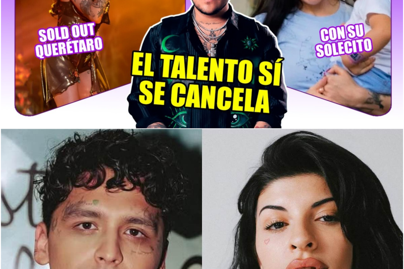 El Ocaso de una Gira y el Resurgir de una Madre: Mientras Nodal Acumula Cancelaciones, Cazzu Arrasa en Taquilla y Desmonta Mentiras
