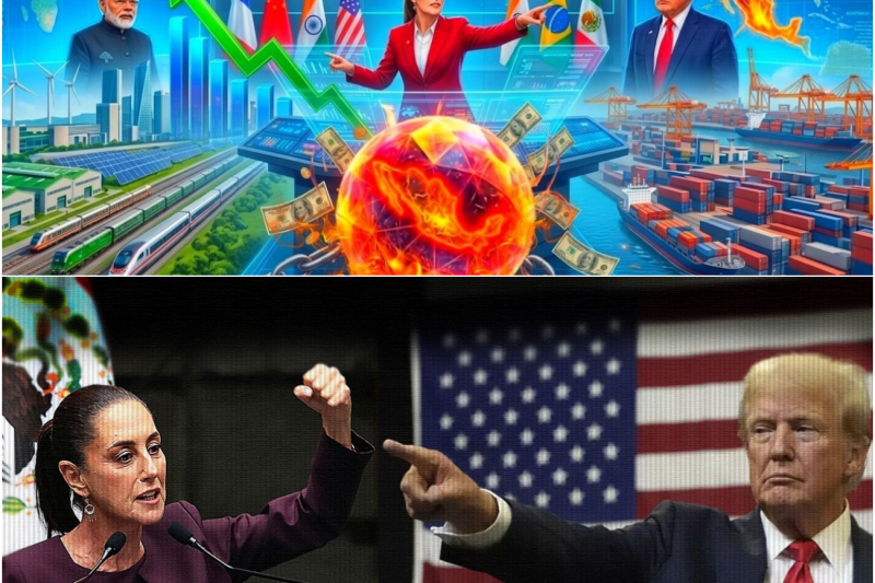 ¿MILAGRO ECONÓMICO? Sheinbaum frena la crisis y atrae inversión histórica a México…