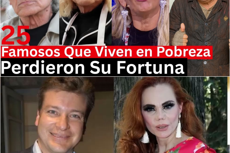 El Ocaso de los Ídolos: Famosos que Perdieron Millones y Hoy Viven en la Ruina Total