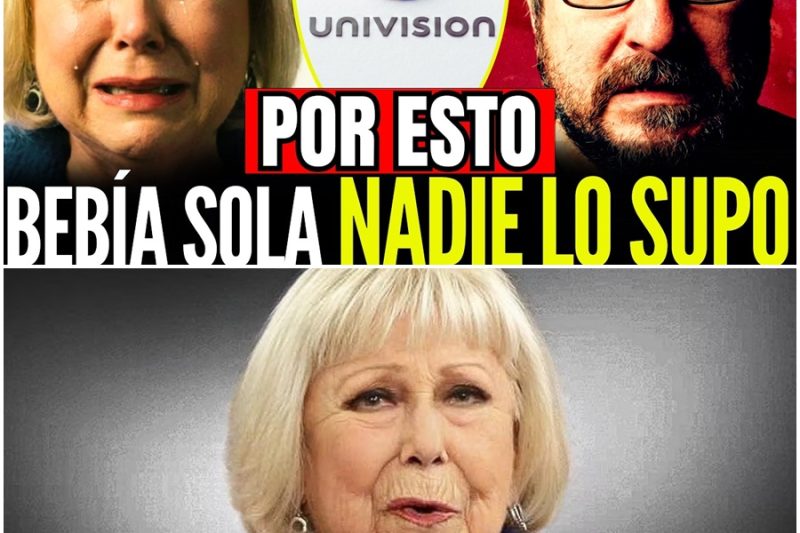 CRISTINA SARALEGUI: Sonreía en TV Mientras su Hijo Se Moría. Por ESTO Univisión la Botó Sin Piedad.  