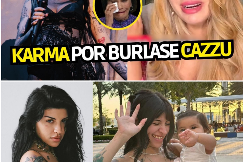 El Implacable Karma: Las Famosas que se Burlaron del Dolor de Cazzu y Terminaron Llorando la Misma Traición
