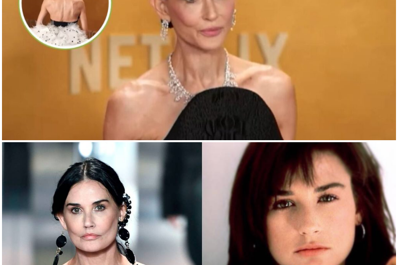 El Impactante Cambio Físico de Demi Moore en Cannes: ¿El Regreso de la Peligrosa Obsesión de Hollywood por la Extrema Delgadez?