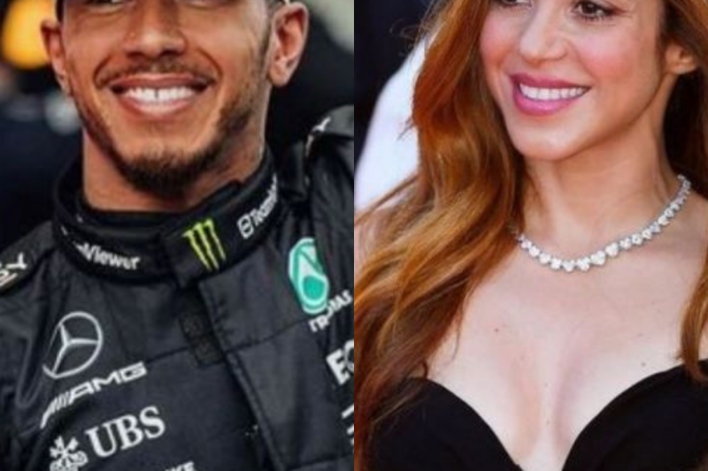 Lewis Hamilton sorprendió a los hijos de Shakira, Milan y Sasha, con un coche de juguete inspirado en su monoplaza de Fórmula 1 completamente personalizado