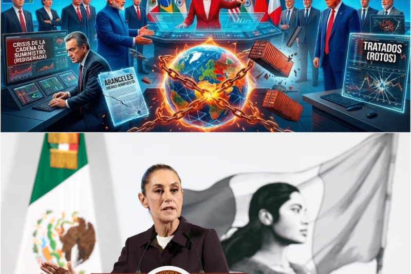 MÉXICO CONTRA TRUMP: EL CAOS ESTALLA TRAS LA IMPOSICIÓN DE ARANCELES..