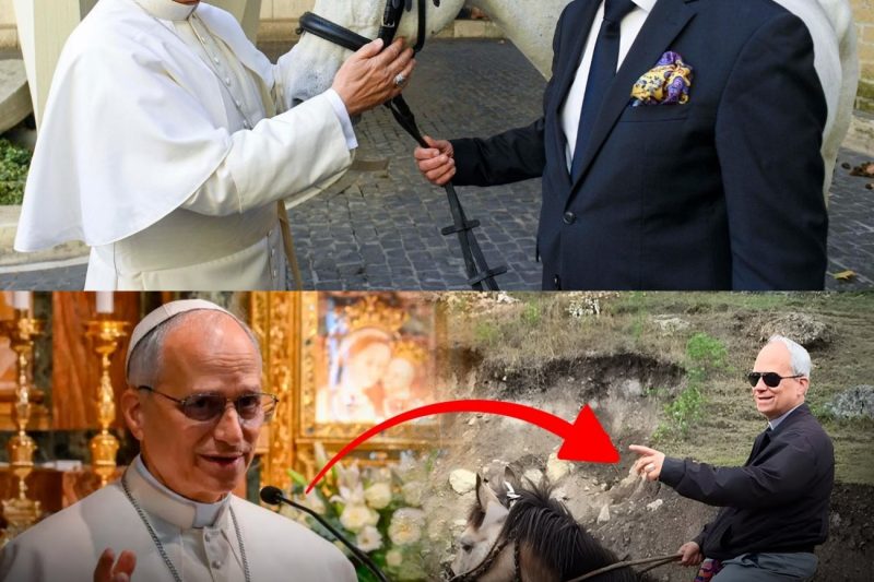 Un Papa Leon XIV que se baña en el rio, monta a caballo y sabe cocinar
