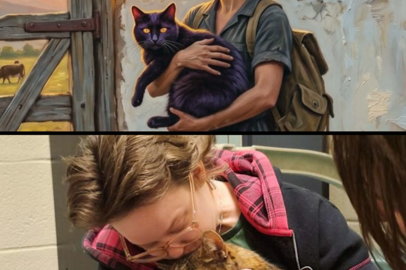 Five years alone on his ranch. She arrived with a cat and changed everything.